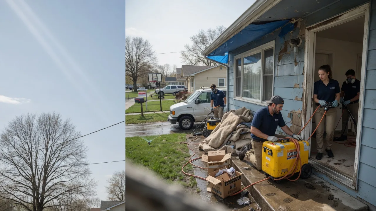 Basement Flood Cleanup in Center, CO near me